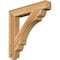 Ekena Millwork Olympic Craftsman Rough Sawn Bracket, Western Red Cedar, 4"W x 26"D x 26"H BKT04X26X26OLY04RWR - alternate 1